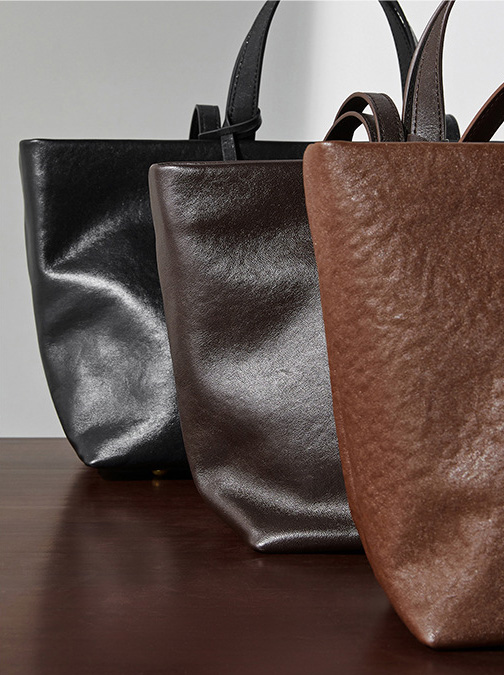 DEEPKEE original nubuck handmade full-grain genuine leather cowhide bag 牛革トートバッグ 小眾斜挎款 復古軟皮 2907 號