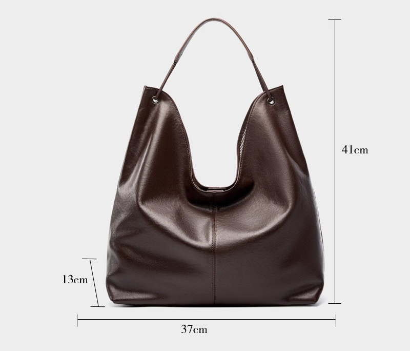 DEEPKEE original nubuck handmade full-grain genuine leather cowhide bag 植鞣頭層牛皮大容量復古托特包 2923 號