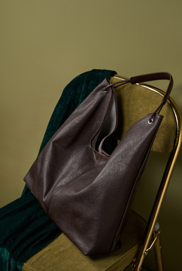 DEEPKEE original nubuck handmade full-grain genuine leather cowhide bag 植鞣頭層牛皮大容量復古托特包 2923 號