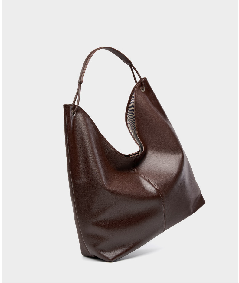 DEEPKEE original nubuck handmade full-grain genuine leather cowhide bag 植鞣頭層牛皮大容量復古托特包 2923 號