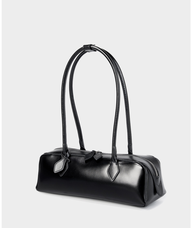 DEEPKEE original nubuck handmade full-grain genuine leather cowhide bag 小眾設計單肩大容量牛皮腋下法棍包 2928 號