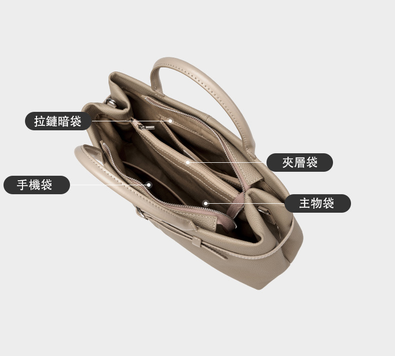 DEEPKEE original nubuck handmade full-grain genuine leather cowhide bag 大容量真皮手提包 2953 號