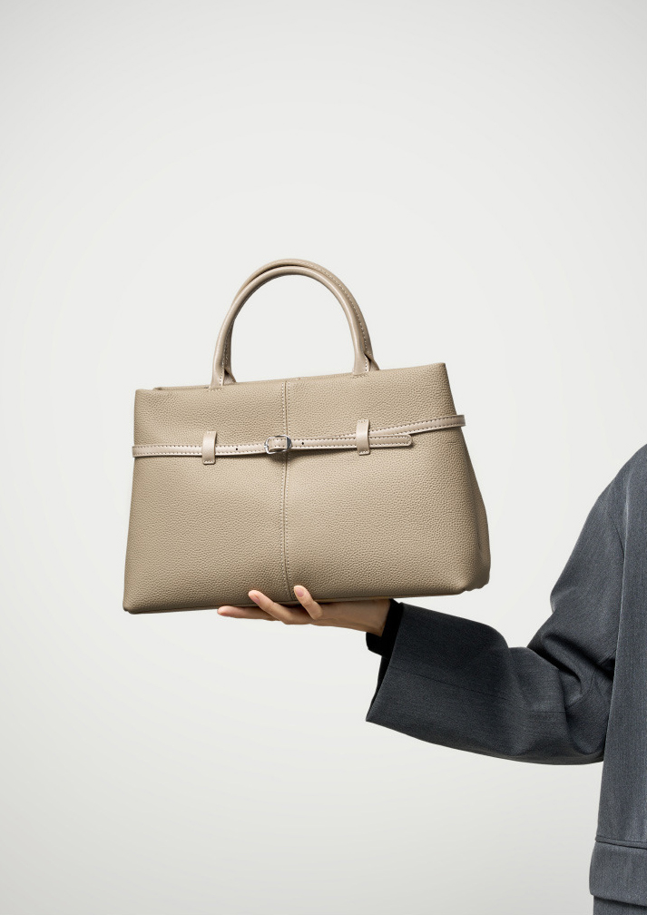 DEEPKEE original nubuck handmade full-grain genuine leather cowhide bag 大容量真皮手提包 2953 號