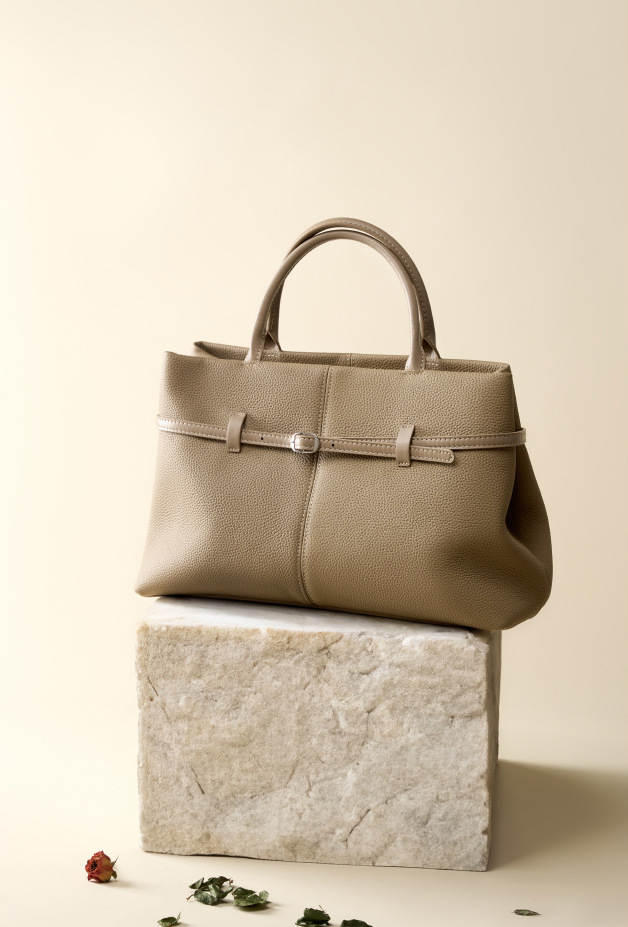 DEEPKEE original nubuck handmade full-grain genuine leather cowhide bag 大容量真皮手提包 2953 號