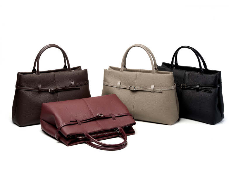 DEEPKEE original nubuck handmade full-grain genuine leather cowhide bag 大容量真皮手提包 2953 號