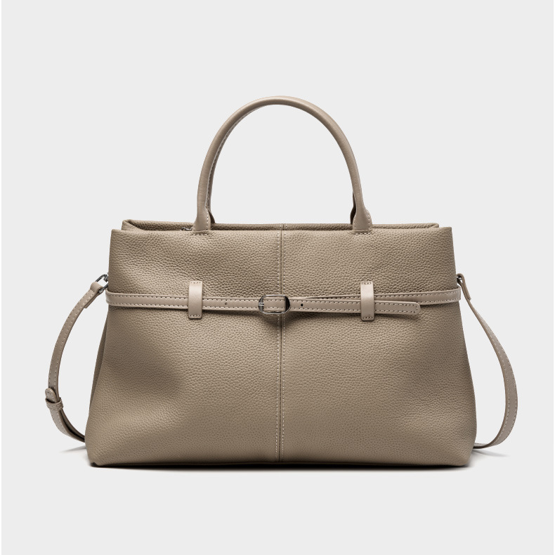 DEEPKEE original nubuck handmade full-grain genuine leather cowhide bag 大容量真皮手提包 2953 號