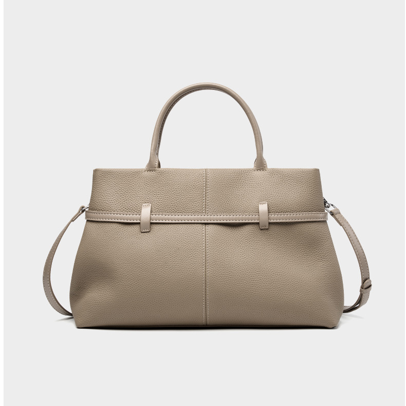 DEEPKEE original nubuck handmade full-grain genuine leather cowhide bag 大容量真皮手提包 2953 號