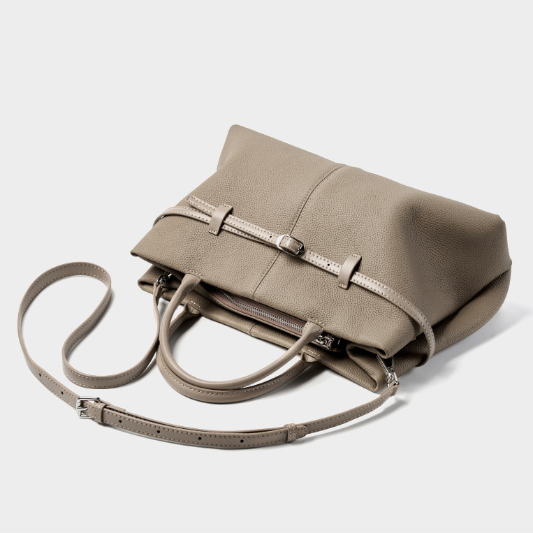 DEEPKEE original nubuck handmade full-grain genuine leather cowhide bag 大容量真皮手提包 2953 號