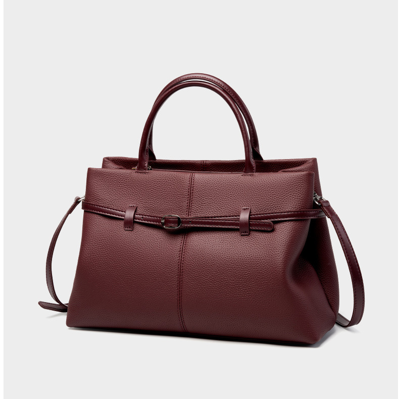 DEEPKEE original nubuck handmade full-grain genuine leather cowhide bag 大容量真皮手提包 2953 號