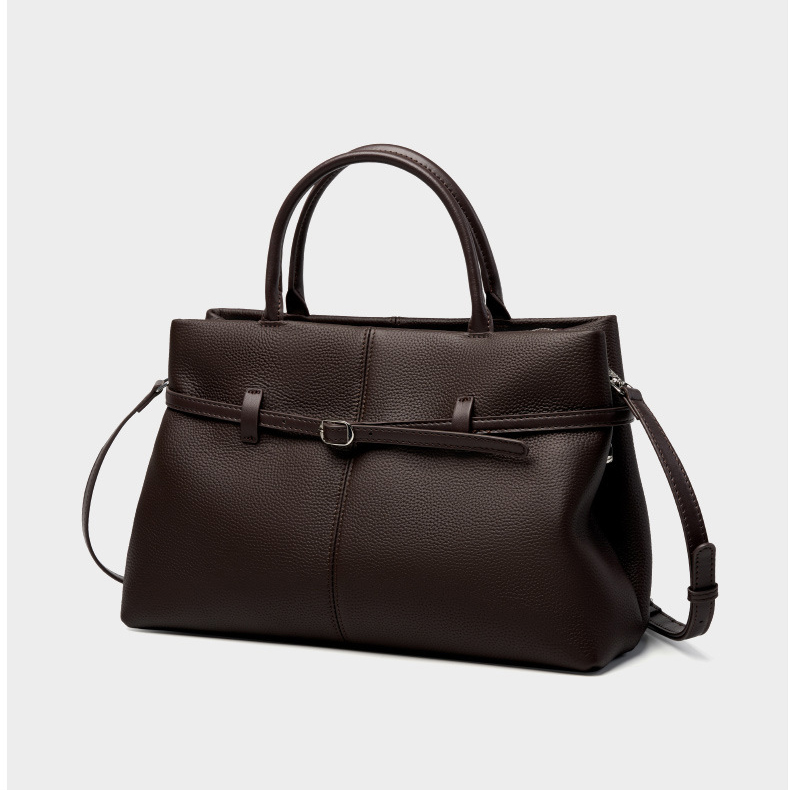 DEEPKEE original nubuck handmade full-grain genuine leather cowhide bag 大容量真皮手提包 2953 號