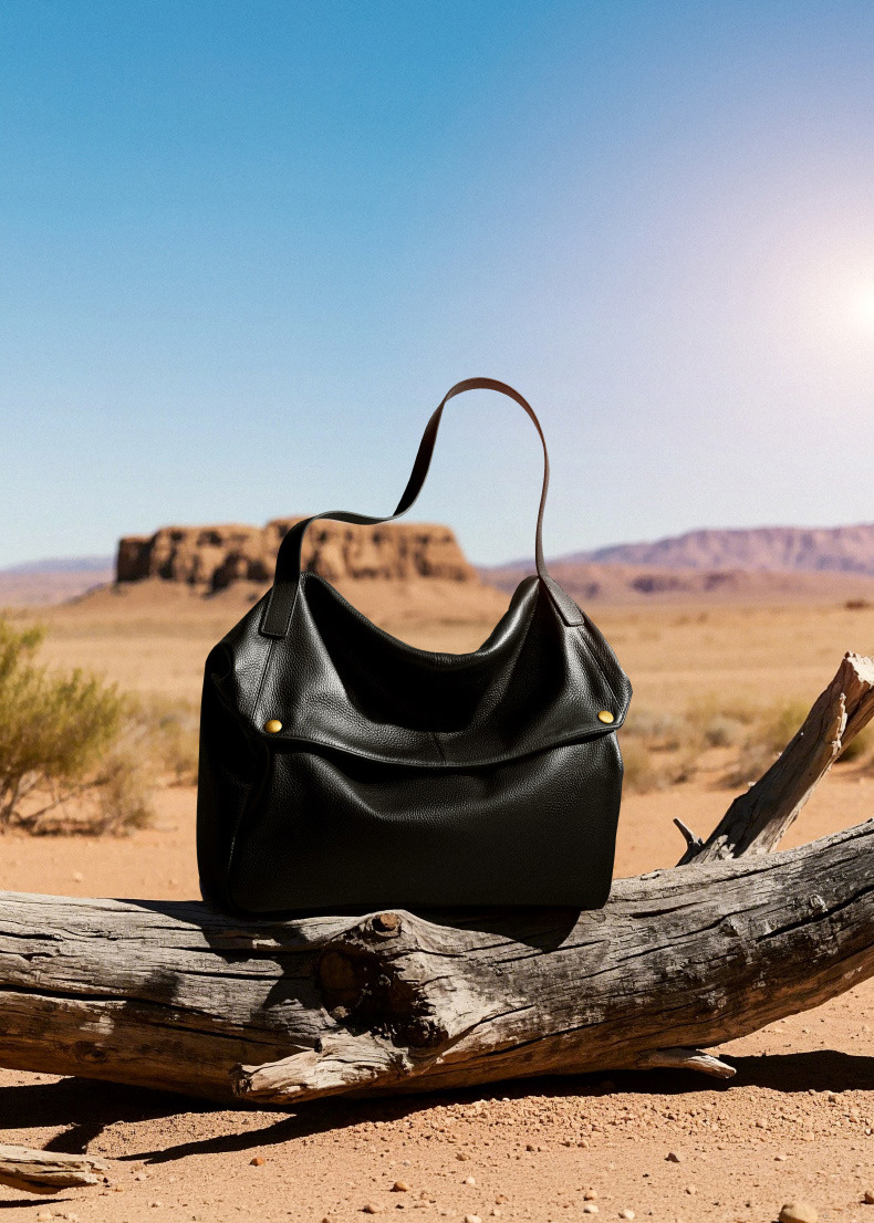 DEEPKEE original nubuck handmade full-grain genuine leather cowhide bag 真皮大包歐美風軟皮トートバッグ簡約休閒女包 2957 號