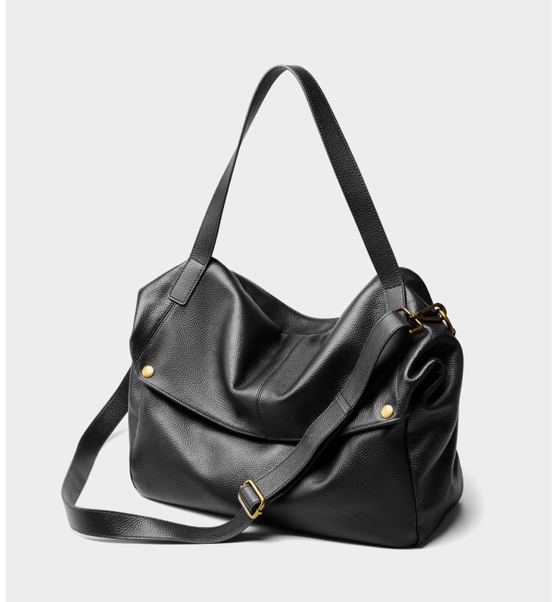 DEEPKEE original nubuck handmade full-grain genuine leather cowhide bag 真皮大包歐美風軟皮トートバッグ簡約休閒女包 2957 號