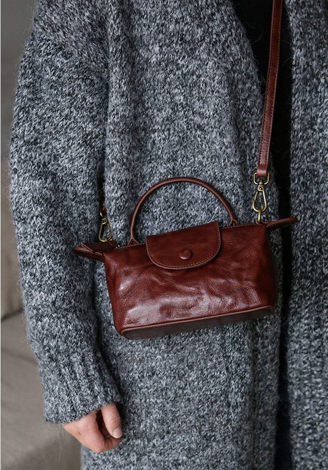 香港狄記皮具 狄記 原創真皮手工 ins郵差包 ins風格包包 頭層牛皮包包 皮革 原創手工真皮 皮件 DEEPKEE 復古真皮手工包