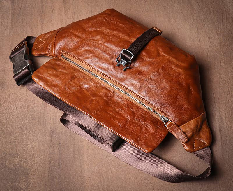 香港狄記皮具 狄記 原創真皮手工 ins郵差包 ins風格包包 頭層牛皮包包 皮革 原創手工真皮 皮件 DEEPKEE 復古真皮手工包