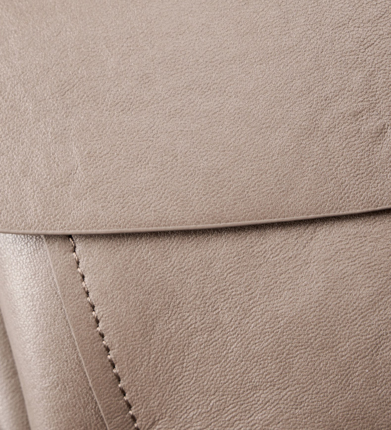 DEEPKEE original nubuck handmade full-grain genuine leather cowhide bag 美拉德手提真皮女包 小眾高級感單肩斜挎包 3037 號