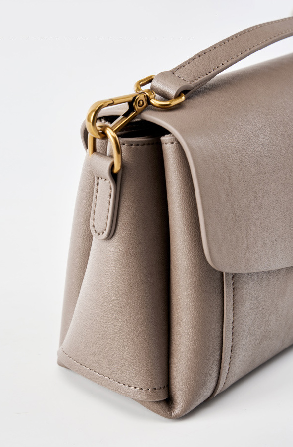 DEEPKEE original nubuck handmade full-grain genuine leather cowhide bag 美拉德手提真皮女包 小眾高級感單肩斜挎包 3037 號