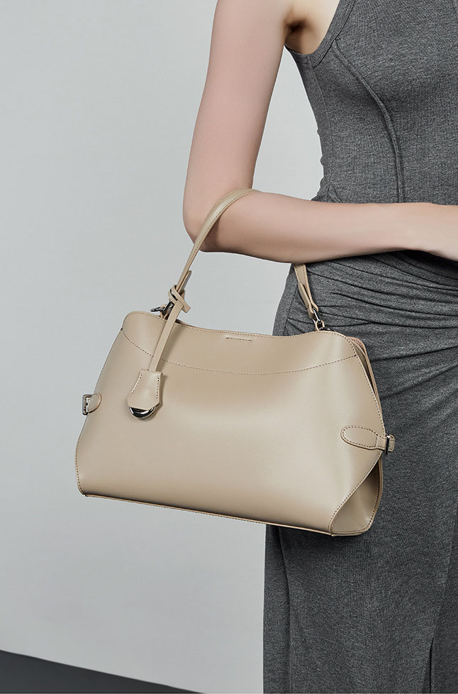 DEEPKEE original nubuck handmade full-grain genuine leather cowhide bag 真皮高級感手提包 3067 號