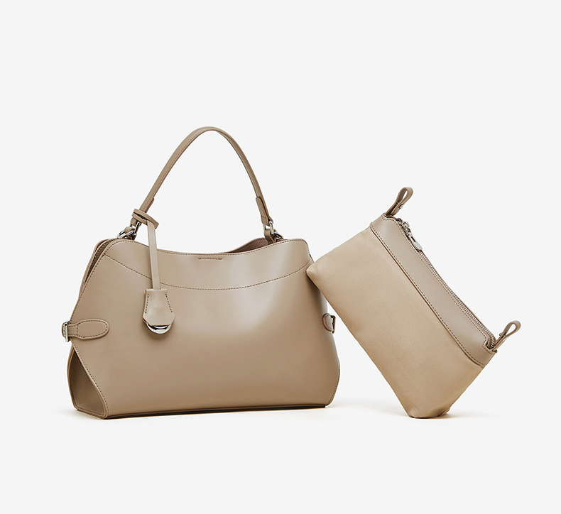 DEEPKEE original nubuck handmade full-grain genuine leather cowhide bag 真皮高級感手提包 3067 號