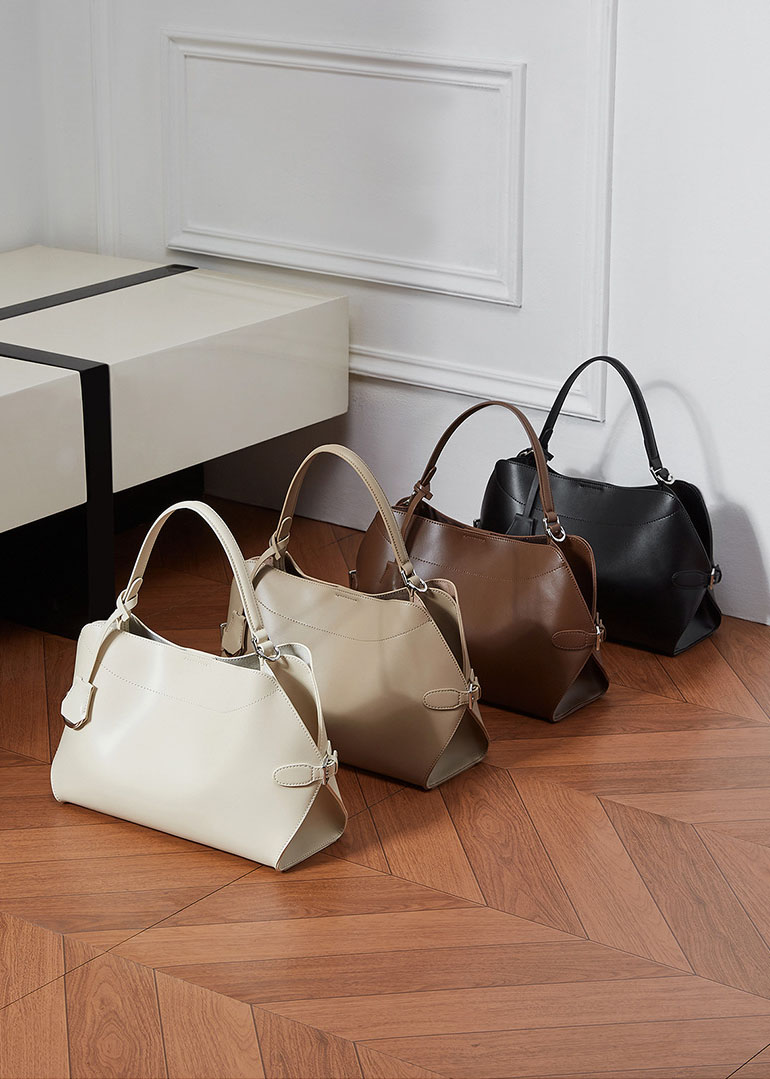 DEEPKEE original nubuck handmade full-grain genuine leather cowhide bag 真皮高級感手提包 3067 號