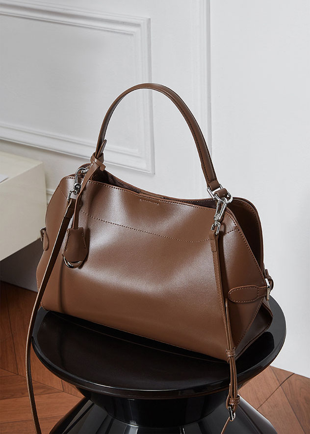 DEEPKEE original nubuck handmade full-grain genuine leather cowhide bag 真皮高級感手提包 3067 號