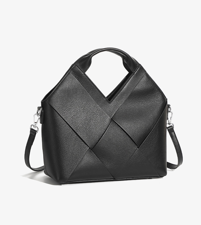 DEEPKEE original nubuck handmade full-grain genuine leather cowhide bag 頭層真皮編織包軟皮手提斜挎包 3112 號