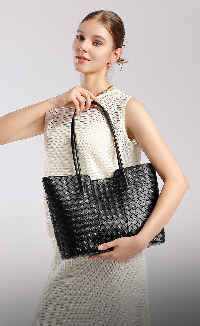 DEEPKEE original nubuck handmade full-grain genuine leather cowhide bag 真皮編織包 3152號