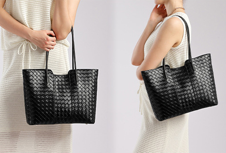 DEEPKEE original nubuck handmade full-grain genuine leather cowhide bag 真皮編織包 3152號