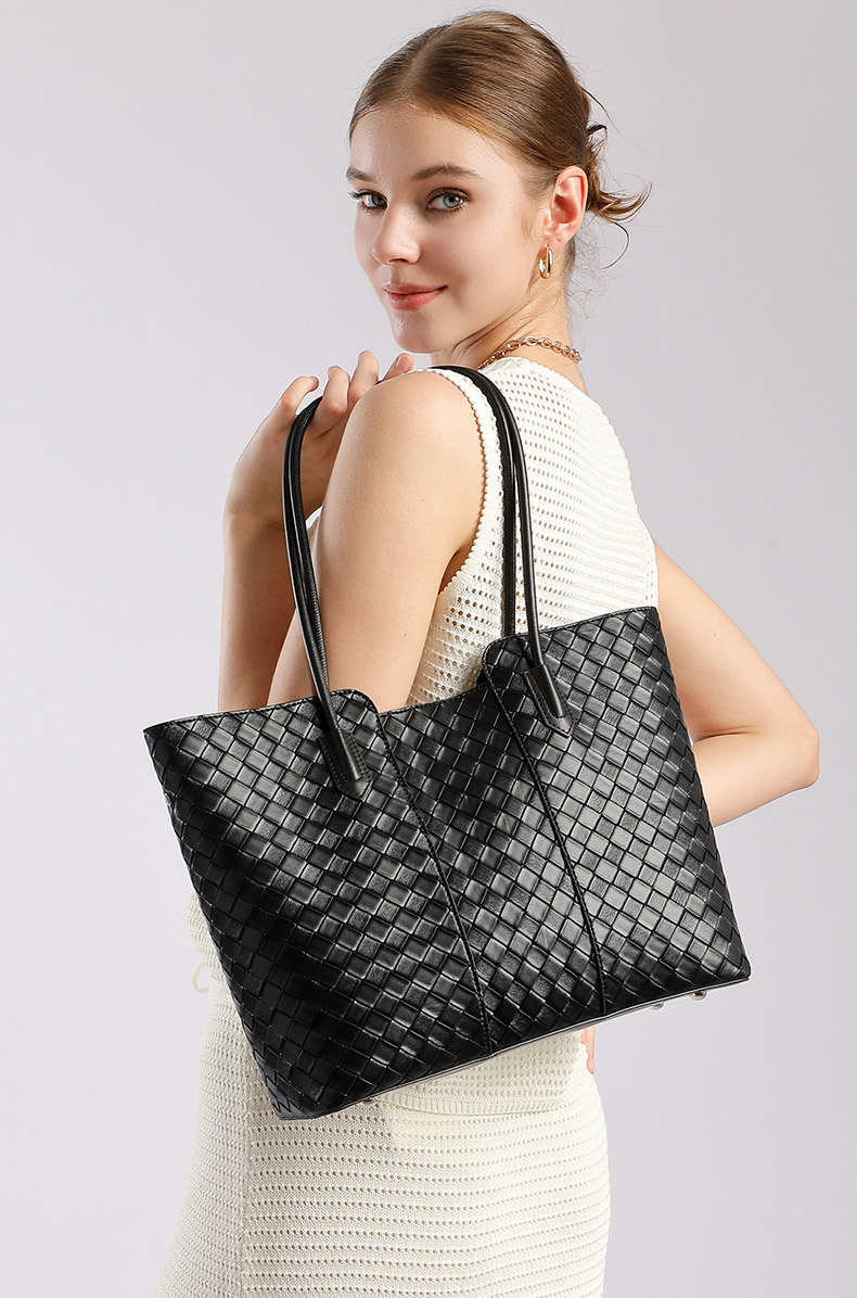 DEEPKEE original nubuck handmade full-grain genuine leather cowhide bag 真皮編織包 3152號