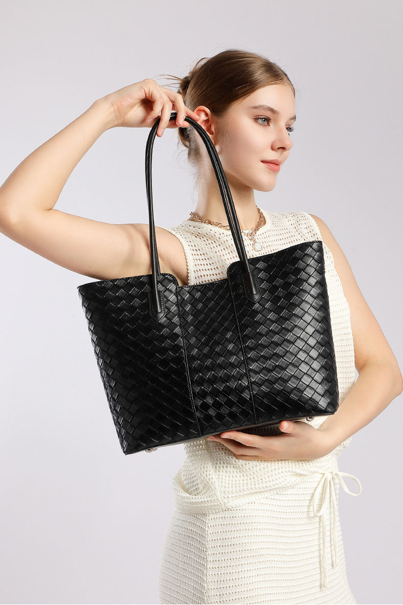 DEEPKEE original nubuck handmade full-grain genuine leather cowhide bag 真皮編織包 3152號