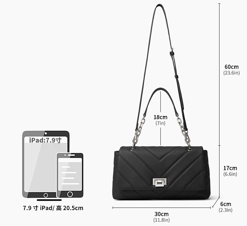 DEEPKEE original nubuck handmade full-grain genuine leather cowhide bag シャネル真皮單肩包斜挎包女包 3169 號