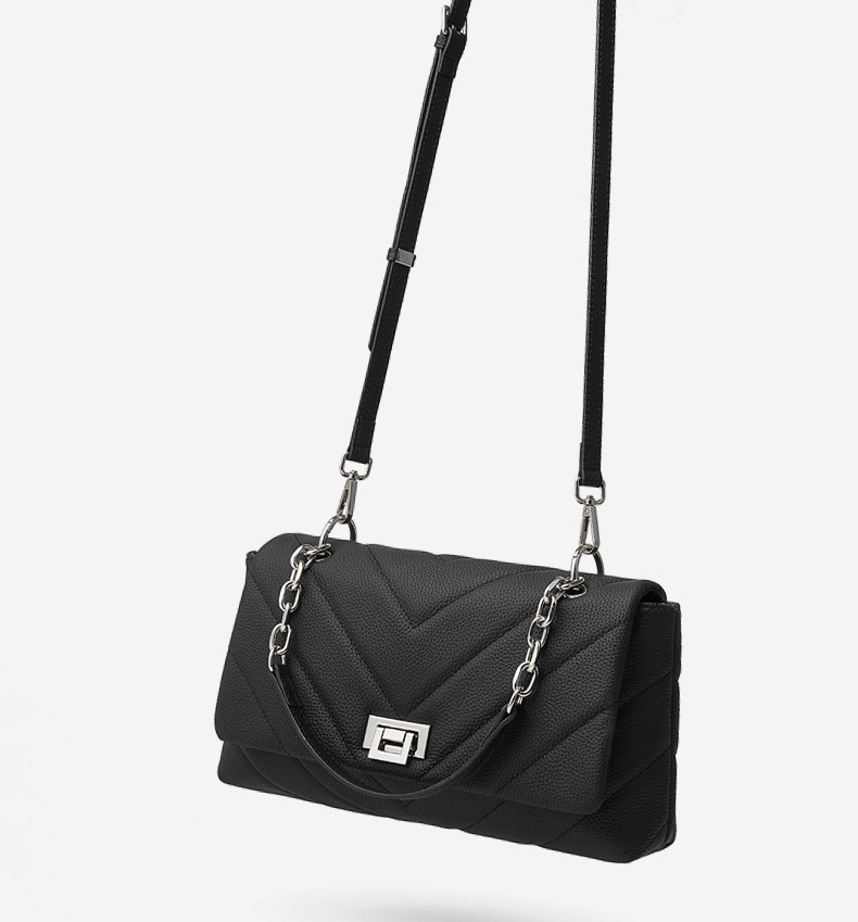 DEEPKEE original nubuck handmade full-grain genuine leather cowhide bag シャネル真皮單肩包斜挎包女包 3169 號