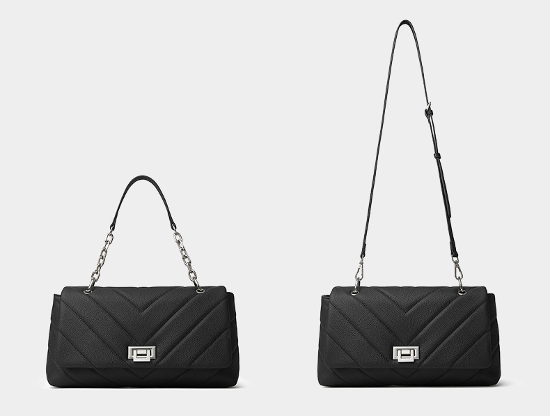 DEEPKEE original nubuck handmade full-grain genuine leather cowhide bag シャネル真皮單肩包斜挎包女包 3169 號