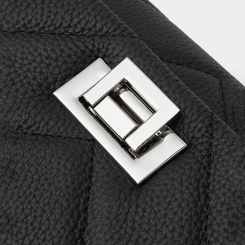 DEEPKEE original nubuck handmade full-grain genuine leather cowhide bag シャネル真皮單肩包斜挎包女包 3169 號