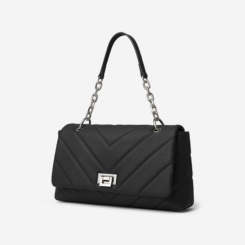 DEEPKEE original nubuck handmade full-grain genuine leather cowhide bag シャネル真皮單肩包斜挎包女包 3169 號