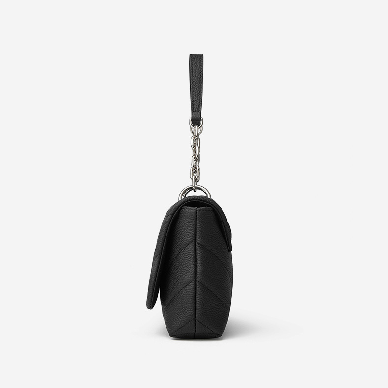 DEEPKEE original nubuck handmade full-grain genuine leather cowhide bag シャネル真皮單肩包斜挎包女包 3169 號