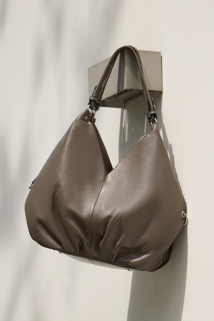 DEEPKEE original nubuck handmade full-grain genuine leather cowhide bag 頭層牛皮大容量真皮女用單肩斜挎包 3200 號