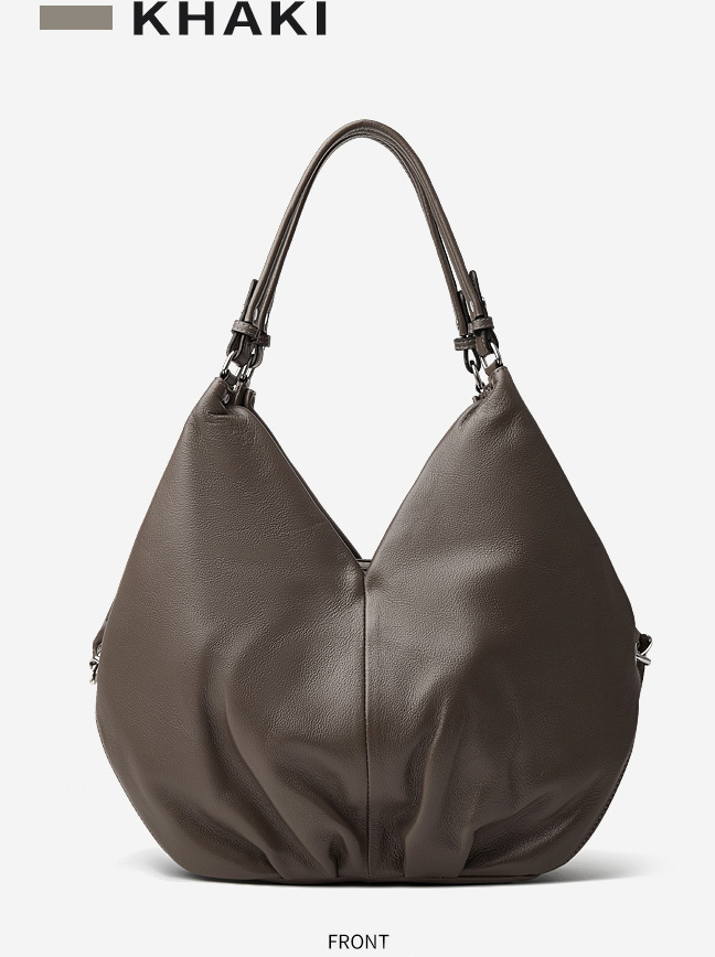 DEEPKEE original nubuck handmade full-grain genuine leather cowhide bag 頭層牛皮大容量真皮女用單肩斜挎包 3200 號