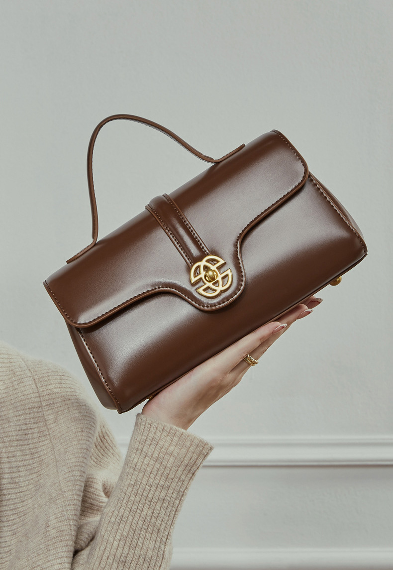 DEEPKEE original nubuck handmade full-grain genuine leather cowhide bag 輕奢真皮包 斜挎手提單肩包 3201 號