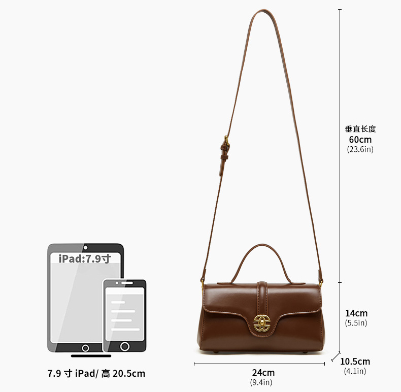 DEEPKEE original nubuck handmade full-grain genuine leather cowhide bag 輕奢真皮包 斜挎手提單肩包 3201 號