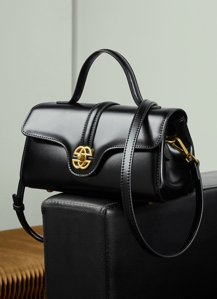 DEEPKEE original nubuck handmade full-grain genuine leather cowhide bag 輕奢真皮包 斜挎手提單肩包 3201 號