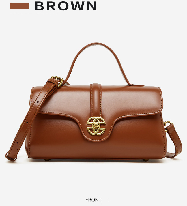 DEEPKEE original nubuck handmade full-grain genuine leather cowhide bag 輕奢真皮包 斜挎手提單肩包 3201 號