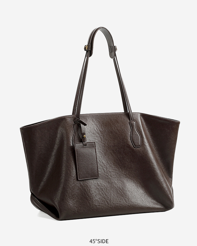 DEEPKEE original nubuck handmade full-grain genuine leather cowhide bag 頭層植鞣真皮小眾大容量高級質感通勤單肩包 3205 號