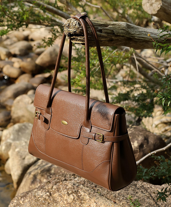 DEEPKEE original nubuck handmade full-grain genuine leather cowhide bag 簡約頭層牛皮真皮大容量復古手提單肩腋下托特包 3207 號