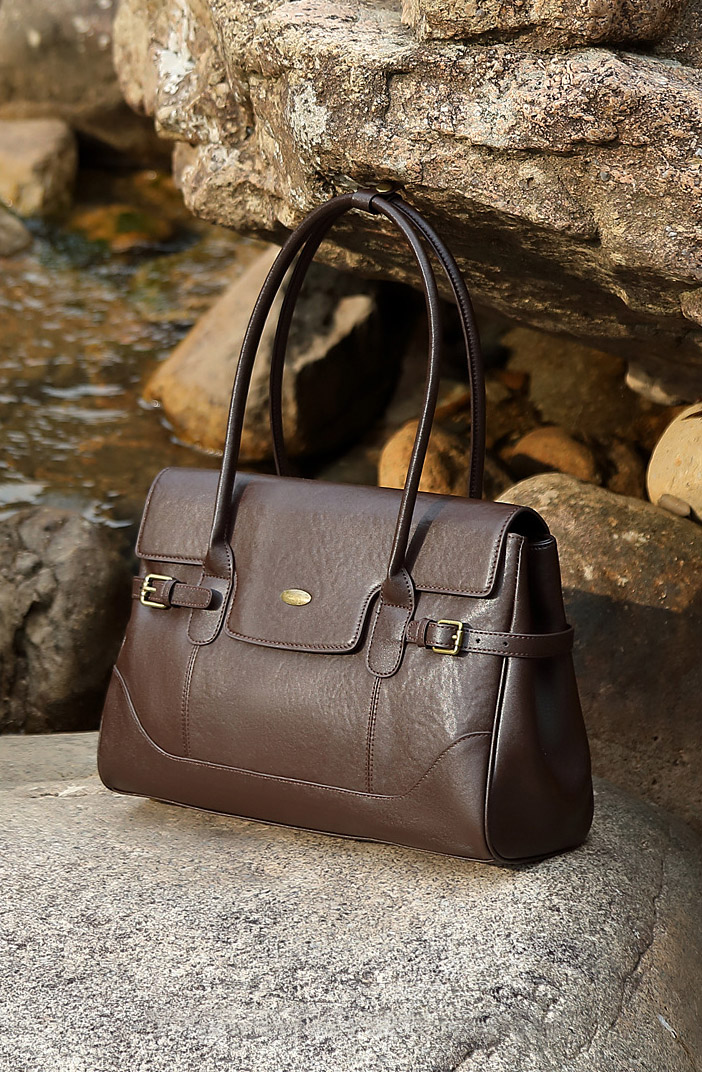 DEEPKEE original nubuck handmade full-grain genuine leather cowhide bag 簡約頭層牛皮真皮大容量復古手提單肩腋下托特包 3207 號