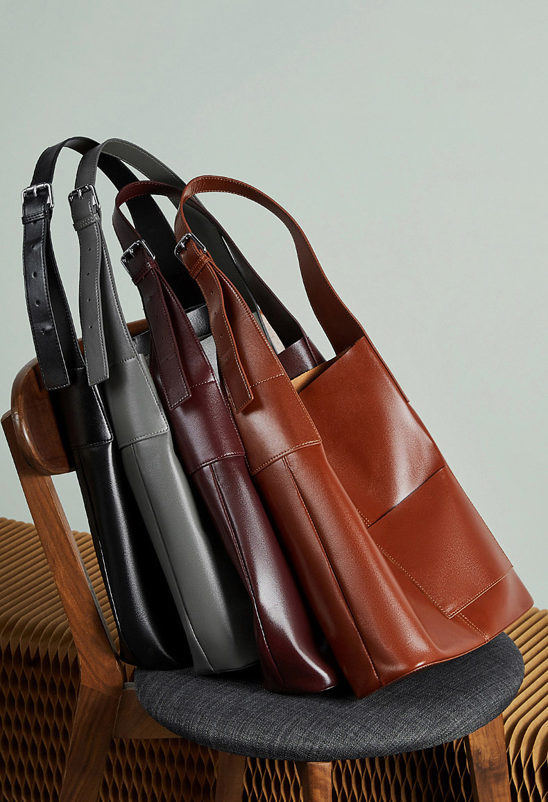 DEEPKEE original nubuck handmade full-grain genuine leather cowhide bag 頭層植鞣牛皮大包 真皮托特包 單肩手提包 3229 號