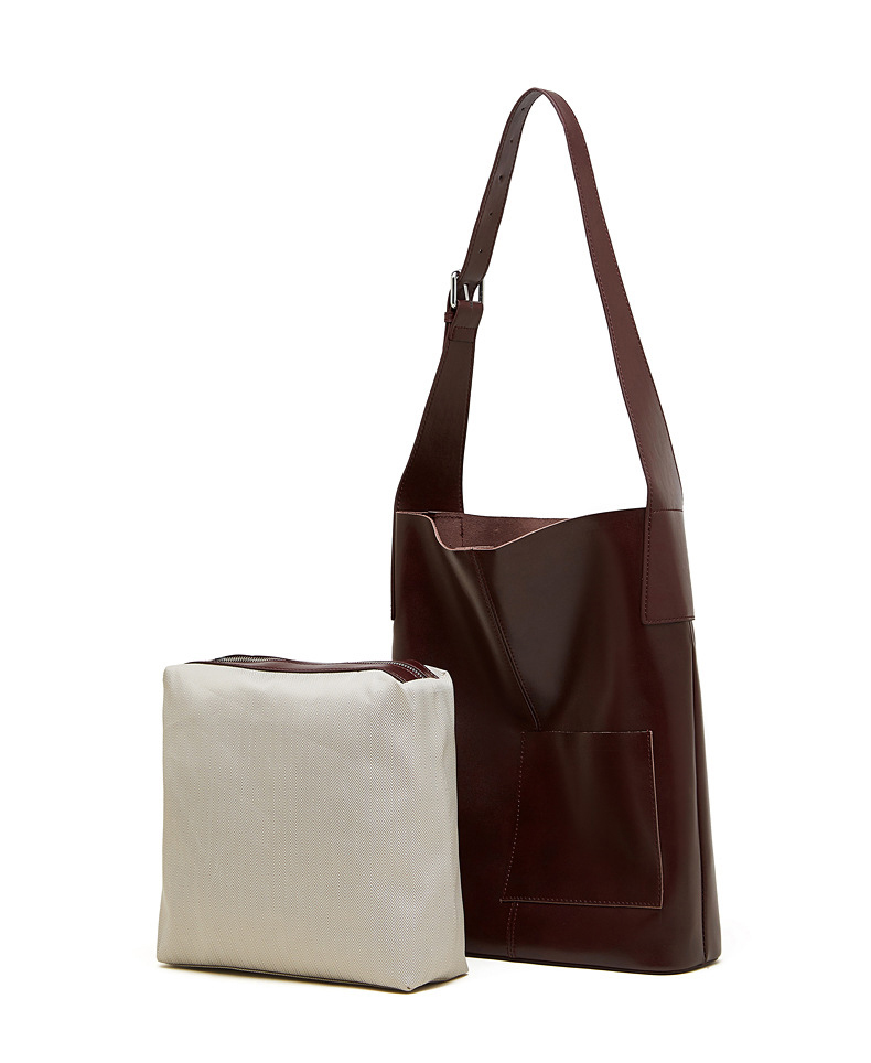 DEEPKEE original nubuck handmade full-grain genuine leather cowhide bag 頭層植鞣牛皮大包 真皮托特包 單肩手提包 3229 號