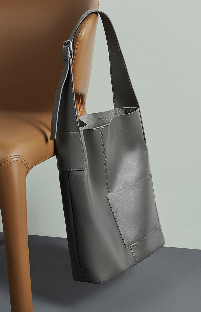 DEEPKEE original nubuck handmade full-grain genuine leather cowhide bag 頭層植鞣牛皮大包 真皮托特包 單肩手提包 3229 號