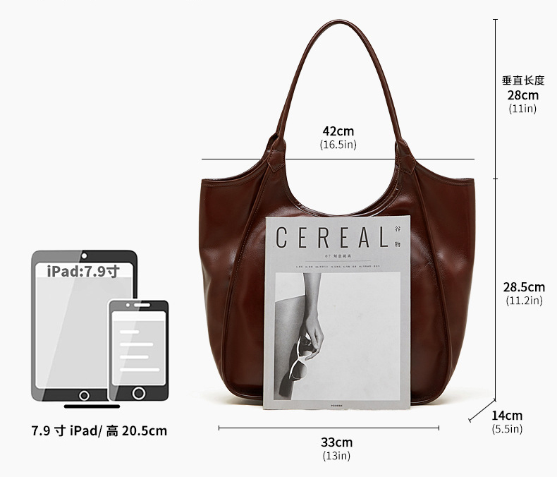 DEEPKEE original nubuck handmade full-grain genuine leather cowhide bag 头层牛皮大容量单肩包3230號