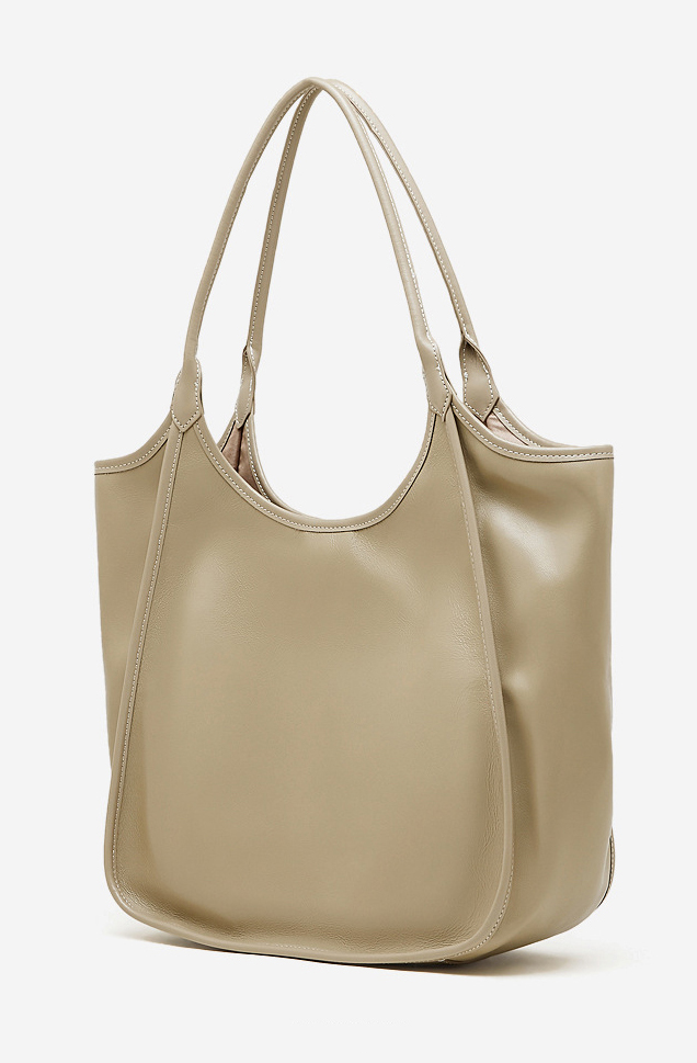 DEEPKEE original nubuck handmade full-grain genuine leather cowhide bag 头层牛皮大容量单肩包3230號