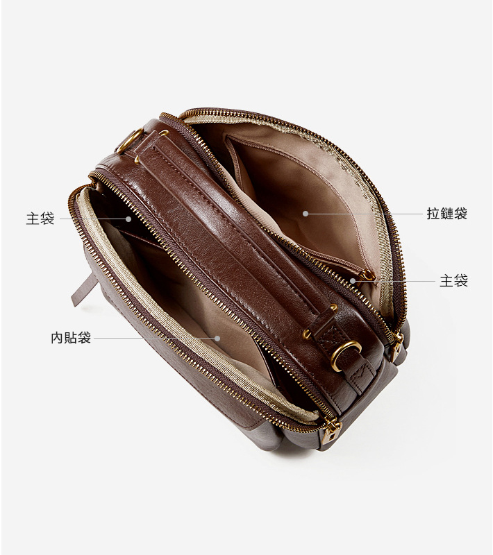 香港狄記皮具 狄記 原創真皮手工 ins郵差包 ins風格包包 頭層牛皮包包 皮革 原創手工真皮 皮件 DEEPKEE 復古真皮手工包